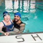 Diving back in: How Lea regained her confidence in the pool after a stroke
